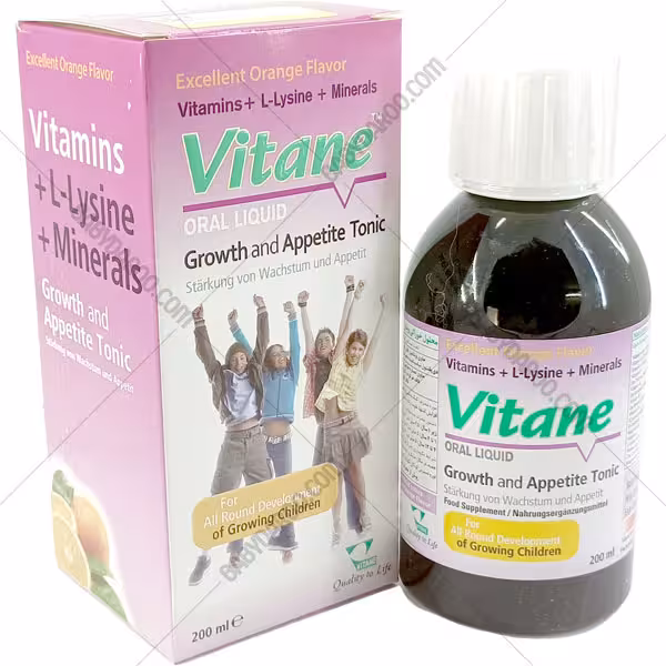 شربت ویتان 200 میلی لیتر | Vitane Oral Liquid 200 ml
