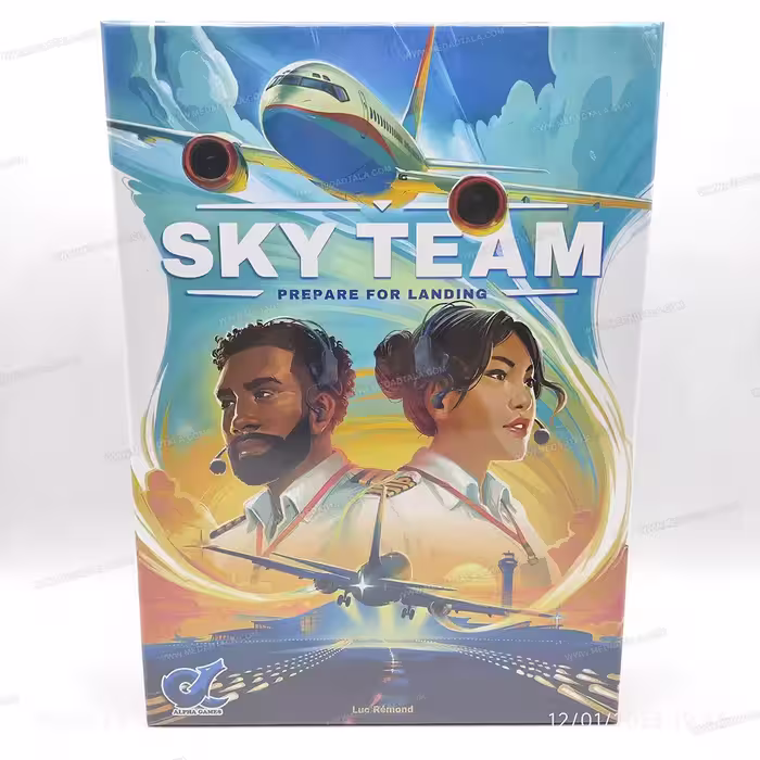 بردگیم (بازی فکری) اسکای تیم SKY TEAM PREPARE FOR LANDING – آلفا گیمز