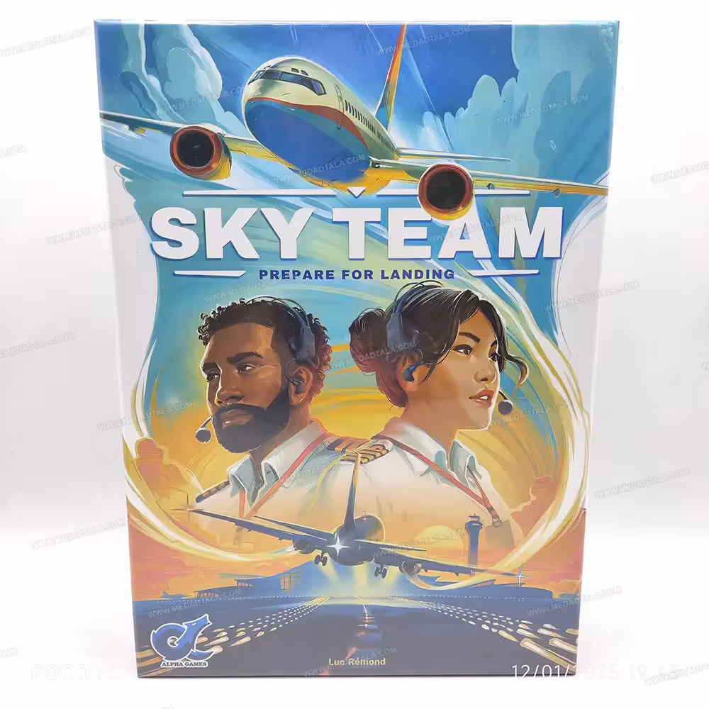 بردگیم (بازی فکری) اسکای تیم SKY TEAM PREPARE FOR LANDING – آلفا گیمز