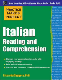 کتاب ریدینگ و درک مطلب ایتالیایی Practice Makes Perfect Italian Reading and Comprehension