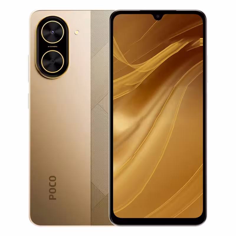 گوشی موبایل شیائومی مدل Poco C71 دو سیم کارت ظرفیت 128 گیگابایت و رم 4 گیگابایتارسال رایگان