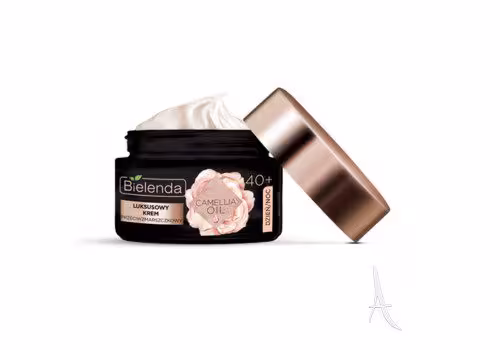 کرم روز و شب بی یلندا حاوی روغن کاملیا مخصوص سنین بالای 40 سال BIELENDA CAMELLIA OIL LUXURIOUS DAY AND NIGHT CREAM 40