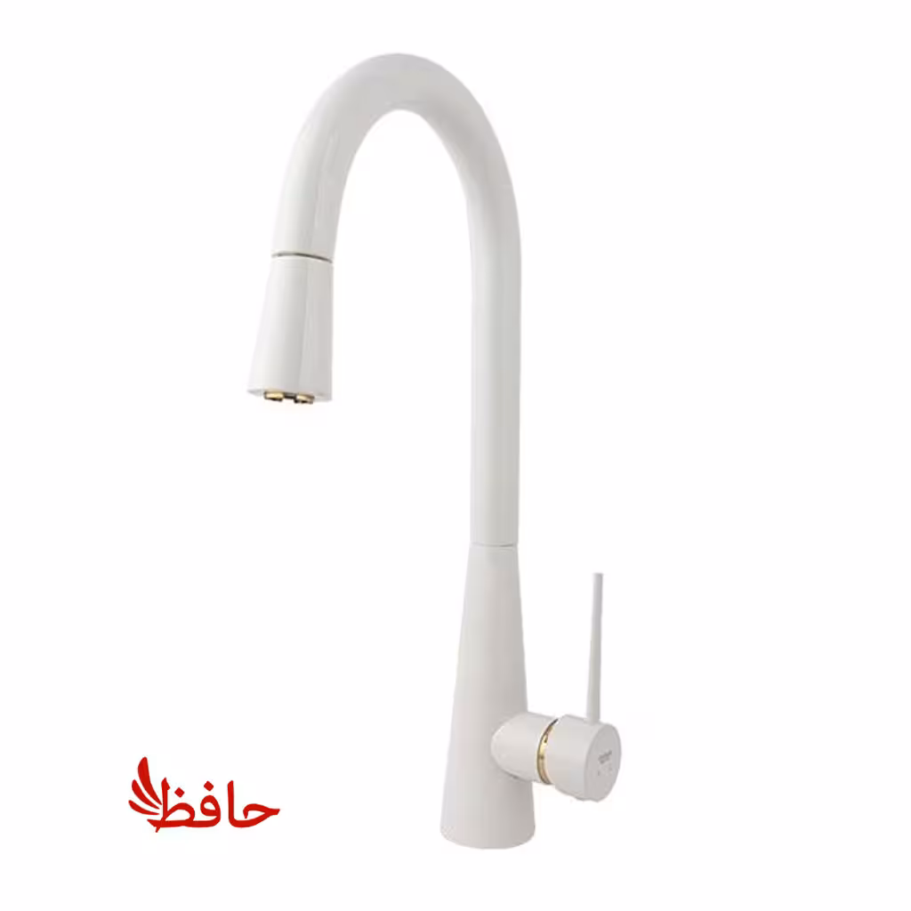 شیر ظرفشویی شاوری راسان مدل سارینا شیری طلایی