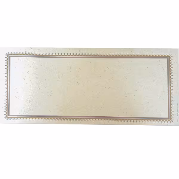کاغذ تذهیب ابروباد چاپی کد Y964 (سایز 35*16)- بسته 5 عددی