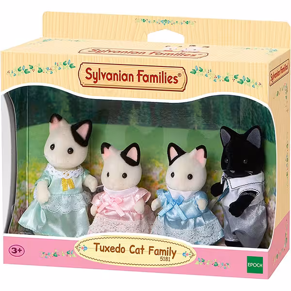 خانواده گربه های تاکسیدو سیلوانیان فامیلیز Sylvanian Families