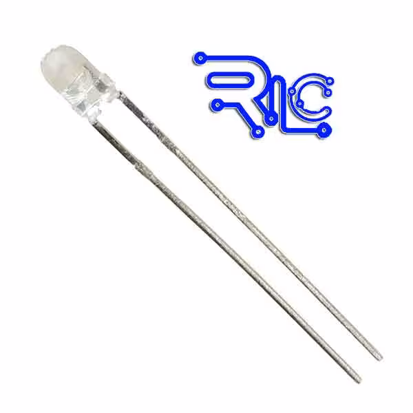 ال ای دی  3 میلیمتر آبی بسته 10 عددی