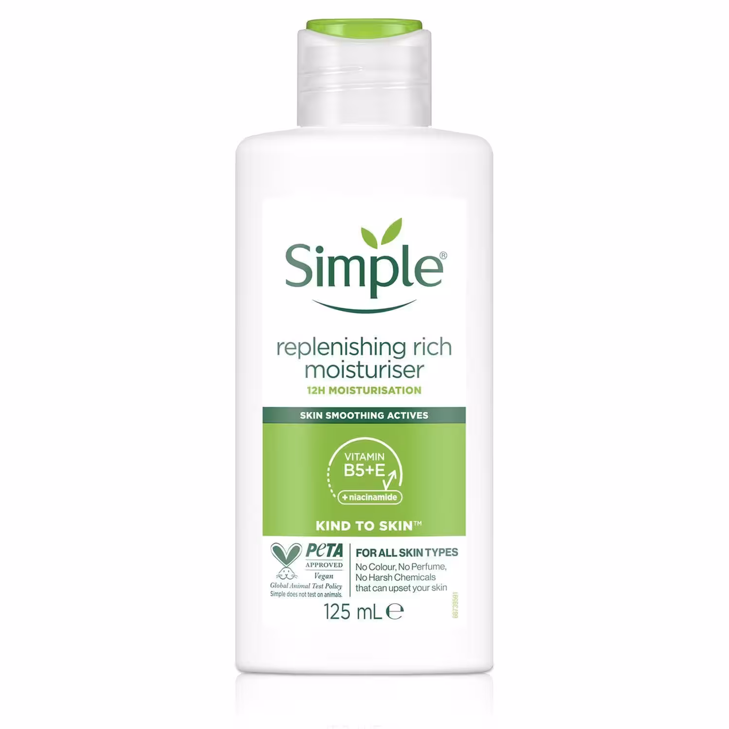 کرم مرطوب کننده سیمپل مدل ریچ حجم 125ml