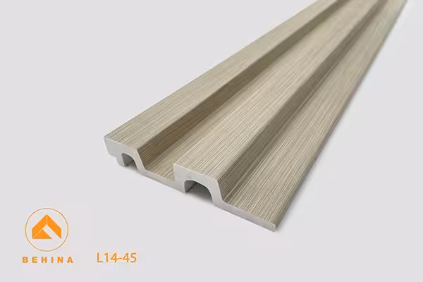 ترمووال بهینا |2شیار| عرض 12 سانت | شاخه 3 متری | رنگ کرم نسکافه ای L14-45 | شاخه 3 متری |