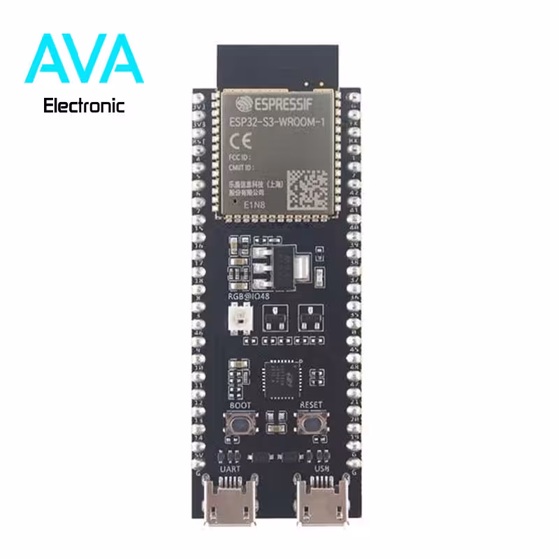 برد توسعه ESP32-S3-WROOM-1 دارای Wifi و بلوتوث با تراشه CP2102