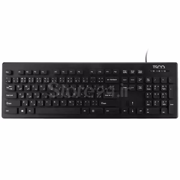 کیبورد با سیم تسکو مدل TSCO TK8022