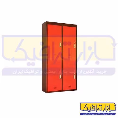 جا لباسی فلزی ایستاده