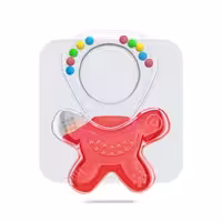 دندانگیر آبدار سیلیکونی جغجغه ای مایا