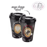 لیوان کافی 3 بعدی مدل 3D Coffee Cup با حجم 400ml برند تیتیز پلاستیک ترکیه، شناسه کالا : AP_9051