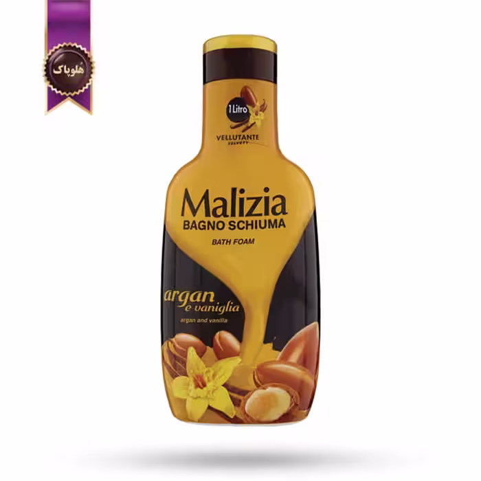 شامپو بدن مالیزیا Malizia مدل آرگان و وانیل argan and vanilla حجم 1000 میلی لیتر   (اورجینال)