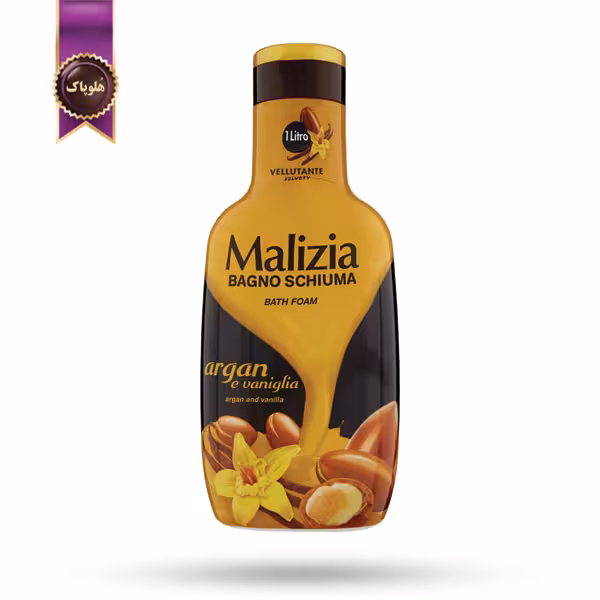 شامپو بدن مالیزیا Malizia مدل آرگان و وانیل argan and vanilla حجم 1000 میلی لیتر   (اورجینال)