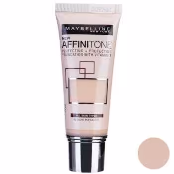 کرم پودر میبلین مدل Affinitione NU gb 02 Light Porce حجم 30 میلی لیتر