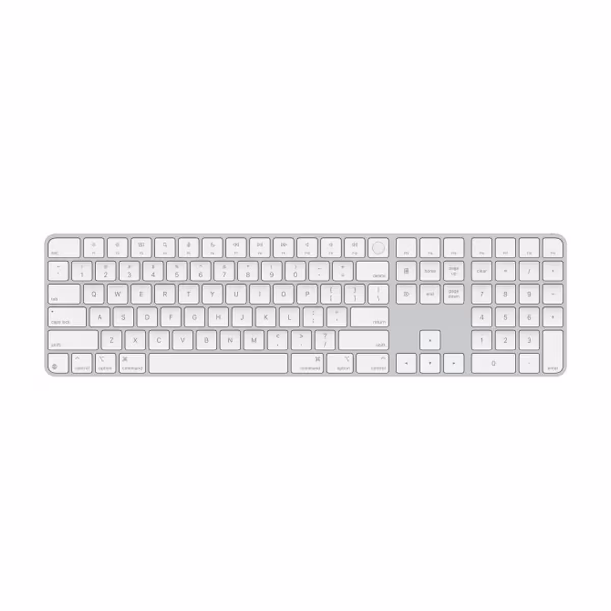 کیبورد اپل مدل Magic Keyboard Touch ID Numeric MXK73