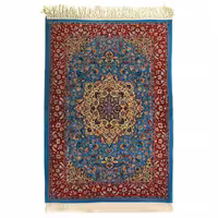 فرش دستبافت دو متری اصغهان طرح لچک ترنج