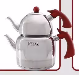 کتری قوری نزاز کد 2410 قرمز