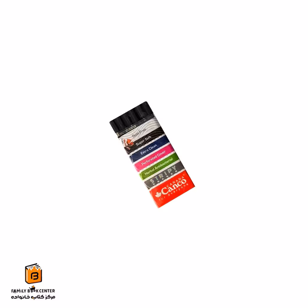 پاک کن آنتی باکتریال stripy کنکو مشکی (Canco)