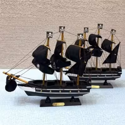 دکوری کشتی اسکلت سایز بزرگ