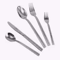 سرویس کیفی 129 پارچه قاشق و چنگال یونیک 5822 (خارجی 4.5 میلیمتری)