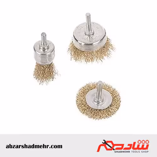 فرچه سیمی سر دریلی 3 عددی اکو EWBS-3