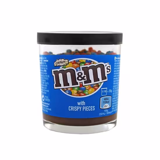 کرم شکلات کریسپی m&m’s وزن 200 گرم