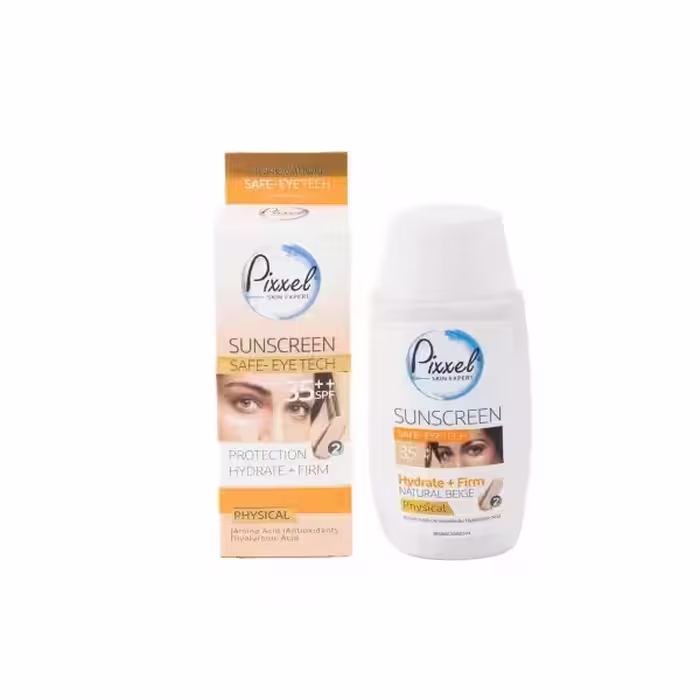 کرم ضدآفتاب دور چشم 35 SPF بژ طبیعی کد 2 پیکسل 50 میلی لیتر Pixxel