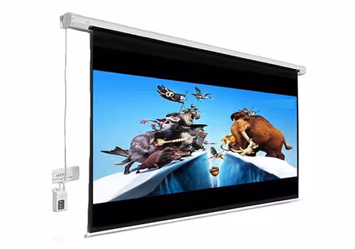 پرده نمایش برقی پروژکتور اسکوپ 2.5×2.5