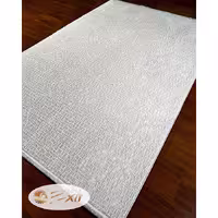 فرش ماشینی وینتیج کد 5572Tc1 زمینه سفید طوسی