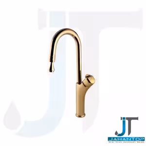 شیر ظرفشویی اهرمی طلایی آریانا (مدل دلند)