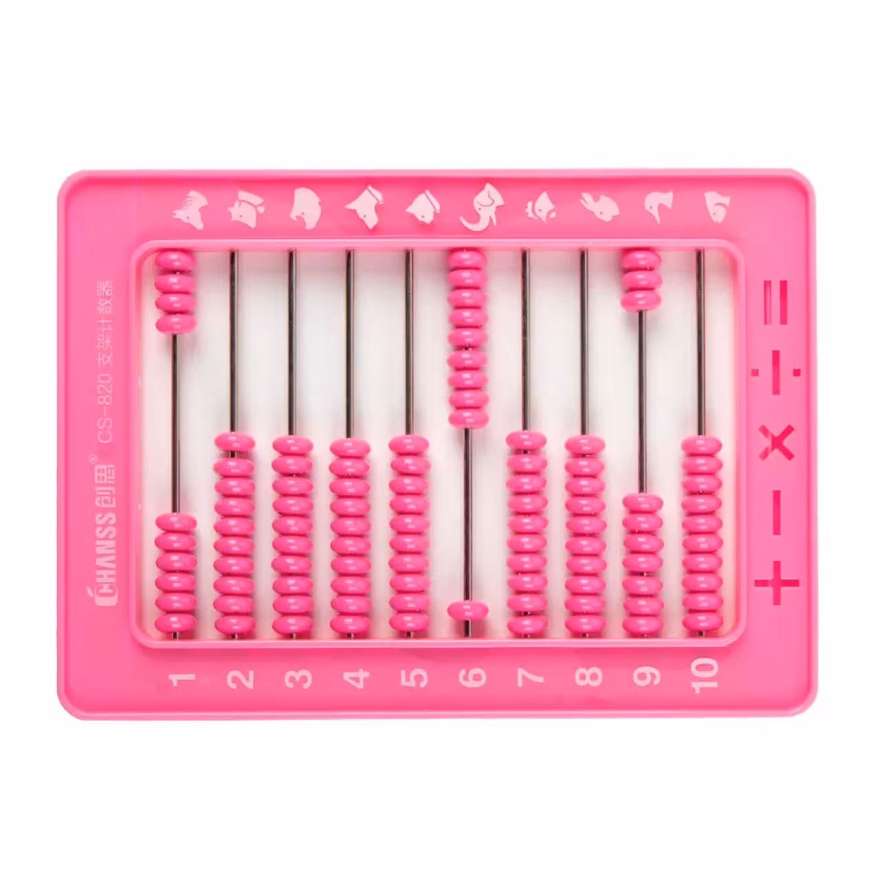 چرتکه آموزشی 10 ستون مدل CS-820