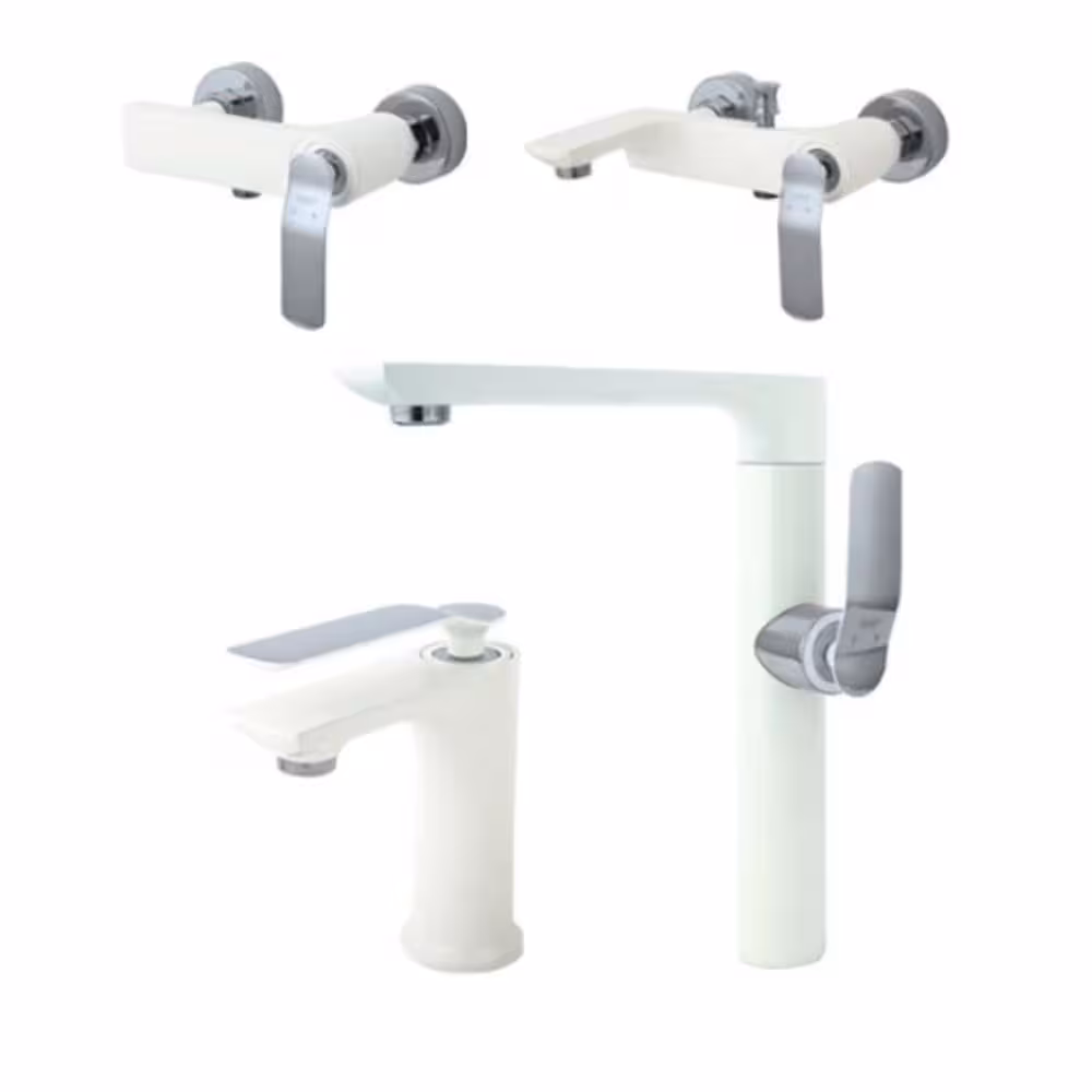 شیرآلات راسان مدل آوات شیری کروم