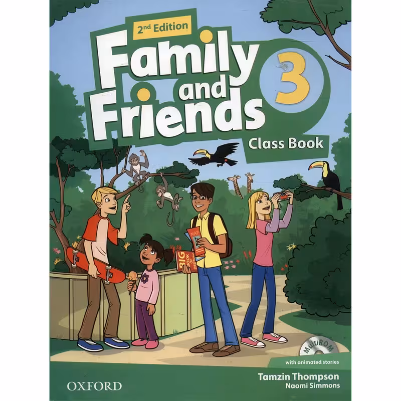کتاب زبان Family And Friends 3 – Class Book   Workbook