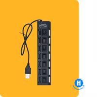 هاب 7 پورت USB 2.0 فلامینگو مدل Hi-Speed