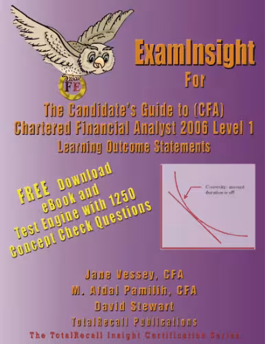 خرید و دانلود نسخه کامل کتاب ExamInsight for CFA 2006 level I certification