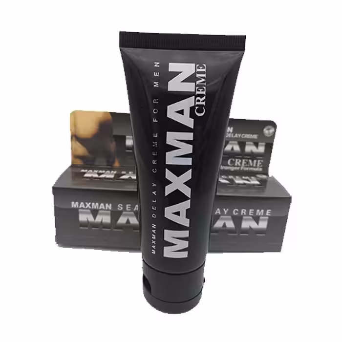 کرم حجم دهنده تاخیری و تقویت نعوظ مکس من جعبه مشکیmaxman