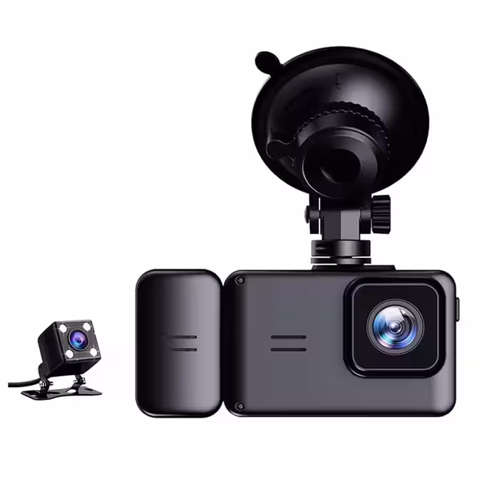 دوربین ثبت وقایع خودرو مدل 3 لنز RoadLens-F31-WiFi | چاوه