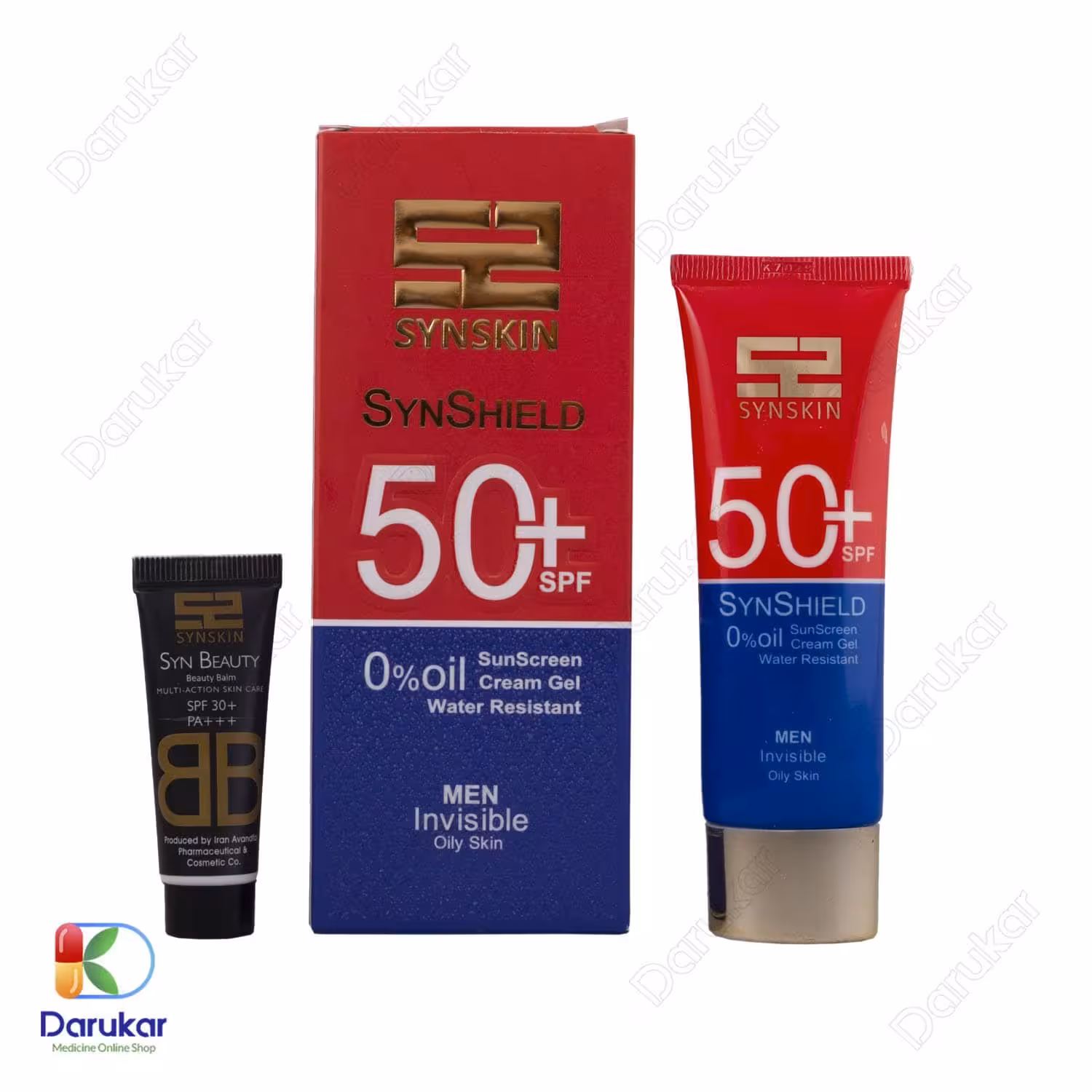 کرم ژل ضد آفتاب فاقد چربی مردانه ساین اسکین مدل سان شیلد