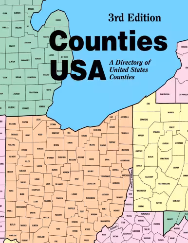 خرید و دانلود نسخه کامل کتاب Counties USA: A Directory of United States Counties,3rd Edition