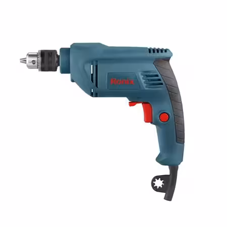 دریل برقی 10 میلی متری آچاری 400 وات 2114 رونیکس