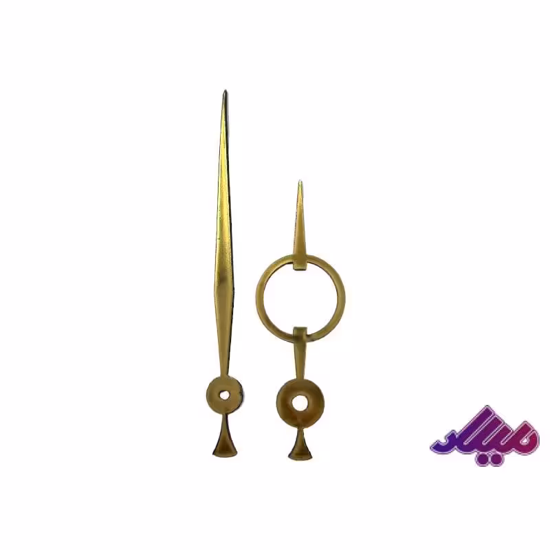 عقربه ساعت کد 25طلایی 15و 12سانت