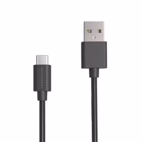 کابل شارژ USB به تایپ سی پاورولوژی 1.2 متر مدل Powerolgy PUC3ABK
