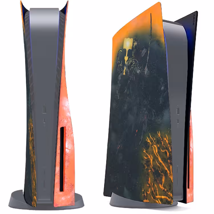 فیس پلیت برای PS5 دیسک خور – طرح Elden Ring