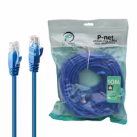 کابل شبکه Cat6e پی نت، طول 10 متر، مناسب برای شبکه