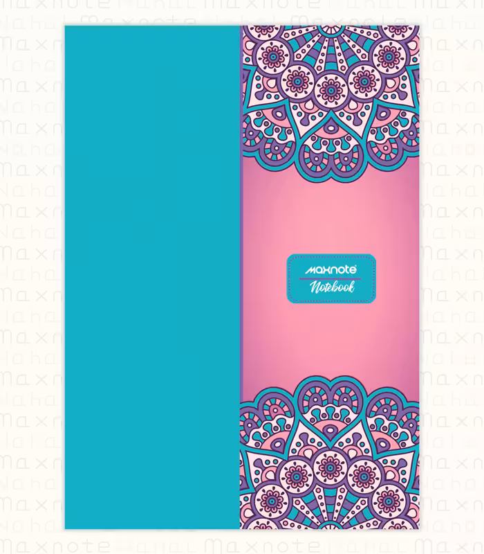 دفتر 60 برگ سیمی  کد 9610.طرح 7