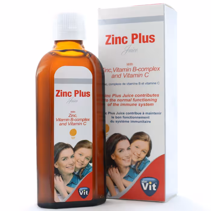 شربت زینک پلاس استارویت