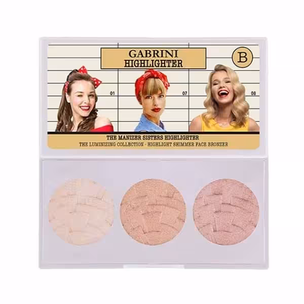 پالت هایلایتر گابرینی Gabrini سه عددی سری B