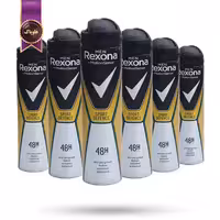 6 عدد اسپری دئودورانت ضد تعریق مردانه رکسونا Rexona مدل اسپرت دیفنس Sport Defence حجم 200 میلی لیتر (اورجینال)